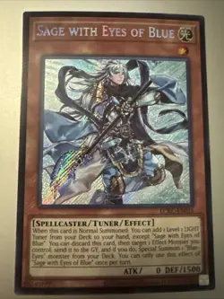 Sage with Eyes of Blue LCKC-EN015 Legendary Collection Kaiba Unlimited|Unlimited - Image 1