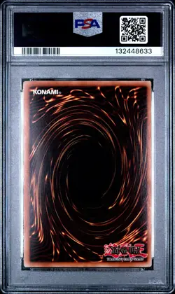 2002 YU-GI-OH! PROMO BPT-COLLECTOR'S TINS REVERSE FOIL ERR SUMMONED SKULL PSA 9 - Image 2