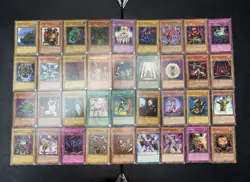 Vintage Yugioh Lot 36 Cards 1996 Kazuki Takahashi - Image 1