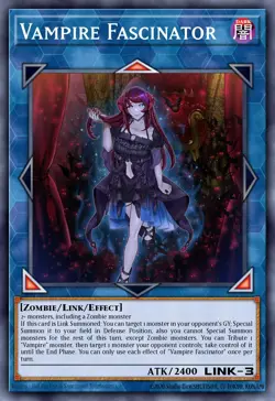 Vampire Fascinator - BACH-EN048 Super Rare | Yu-Gi-Oh! Card - Image 1
