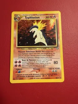 Pokemon TCG Typhlosion Holo Rare Card 18/111 Excellent Condition - Image 1