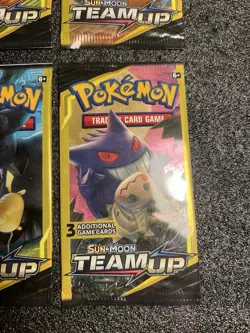 Team Up Dollar Store 3 Card Booster Packs Set Of 4 (Factory Sealed) Minty Packs - Image 3