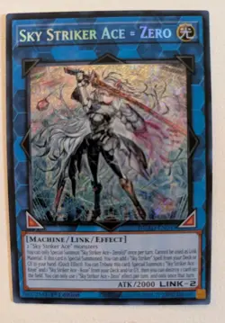 Yu-Gi-Oh Sky Striker Ace - Zero Ultra Rare 1st Edition Near Mint YGO Card - Image 2