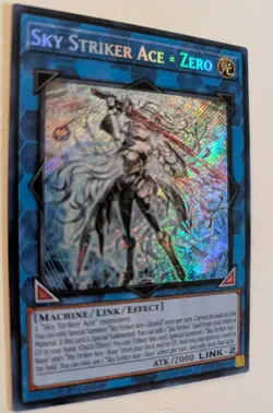 Yu-Gi-Oh Sky Striker Ace - Zero Ultra Rare 1st Edition Near Mint YGO Card - Image 3