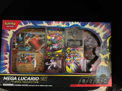 Pokemon Trading Card Game: Mega Lucario ex Figure Collection box - Image 1