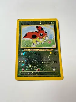 Ledyba 7/18 - SWIRL Southern Islands Card Rare Reverse Holo 2001 Vintage - Image 1