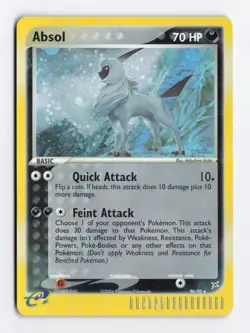 Absol 96/95 Holo Rare Team Magma vs Team Aqua E Reader Pokemon Card TCG LP/NM - Image 1