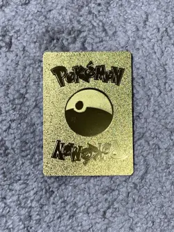 Pokemon Venusaur, Charizard & Blastoise VMax Tag Team Gold Foil Fan Art Card NM - Image 2