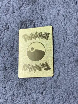 Pokemon Venusaur, Charizard & Blastoise VMax Tag Team Gold Foil Fan Art Card NM - Image 3