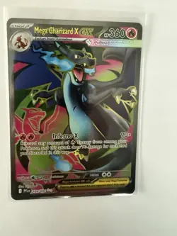 Pokemon TCG Mega Charizard x Ex 109 Ultra Rare Phantasmal Flames Raw Card NM - Image 3