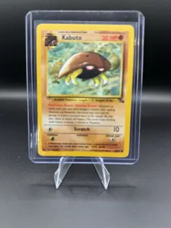 Kabuto 1st Edition 50/62 Fossil Set 1999 Pokemon Common Card NM/LP - Image 1