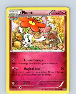 Pokemon TCG Floette XY BREAKthrough 102/162 Regular Uncommon Card LP-NM - Image 1