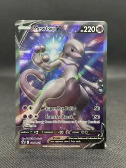 Mewtwo V SWSH229 SWSH: Sword & Shield Promo Cards Holo NM/LP - Image 1