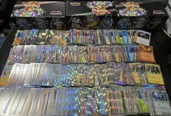 1000 Holo & Reverse Holo Pokemon Cards Lot - Image 2
