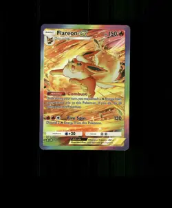 HOLO Flareon Card Flareon Pokemon Card READ DESCRIPTION BELOW p1 - Image 1
