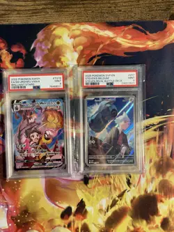 Pokemon Graded Card Lot (2) PSA 9 Urshifu VMAX TG/Steven’s Beldum 207 - Image 1