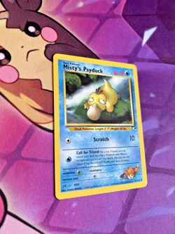 Misty's Psyduck - 54/132 [Gym Heroes] Pokemon TCG - Vintage Uncommon Card - VLP - Image 2