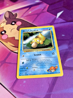 Misty's Psyduck - 54/132 [Gym Heroes] Pokemon TCG - Vintage Uncommon Card - VLP - Image 3
