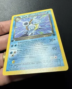 Dark Blastoise 20/82 1st Edition Non 1999-2000 Team Rocket Pokemon Card TCG NM - Image 5