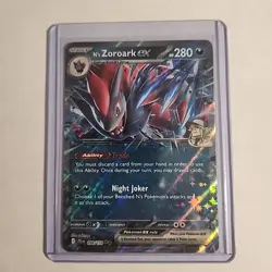 Pokemon TCG N's Zoroark EX 098/159 Double Rare Card Journey Together - Image 1
