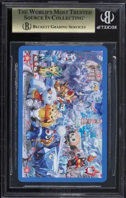BGS 10 Alolan Vulpix Queen Of Diamonds Playing Card Poker Set 2016 Pokemon - Image 2