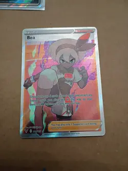Bea Trainer 180/185 Vivid Voltage Rare Ultra NM Near Mint Pokemon Card - Image 1