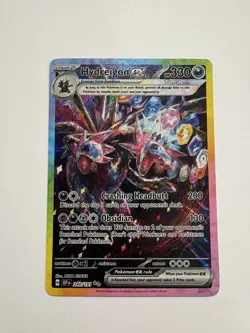 Pokemon TCG Surging Sparks Hydreigon EX Full Art Double Rare Holo Card 240/191 - Image 1