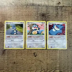 Munchlax Baby Evolution Pokemon Cards Lot of 3 - Image 1