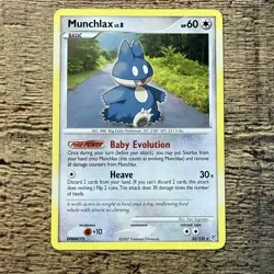 Munchlax Baby Evolution Pokemon Cards Lot of 3 - Image 3