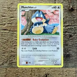 Munchlax Baby Evolution Pokemon Cards Lot of 3 - Image 4