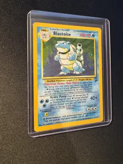 1999 Blastoise Holo Foil Rare Pokemon TCG Card Base Set 2, WOTC, 2/130 - Image 2