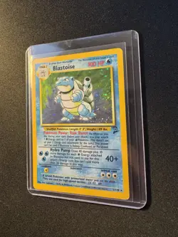 1999 Blastoise Holo Foil Rare Pokemon TCG Card Base Set 2, WOTC, 2/130 - Image 3