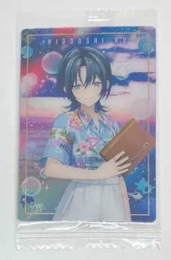 Hiodoshi Ao Super Expo 2024 Sealed Metallic Vol. 4 Wafer Card - Hololive - Image 1