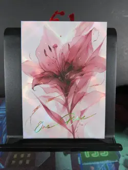 Roronoa Zoro UR Rare Holo Card One Piece Anime Collectible CCG Cherry Blossom - Image 3