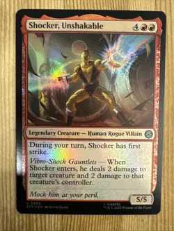 Shocker, Unshakable - Foil - SPM - MTG - EN - NM - 0089 - Image 1