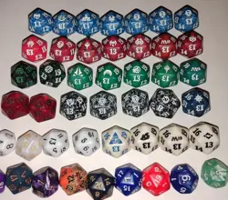 Lot of 86 MTG Magic The Gathering Spindown D20 D&D Dungeons & Dragons Dice Die - Image 2