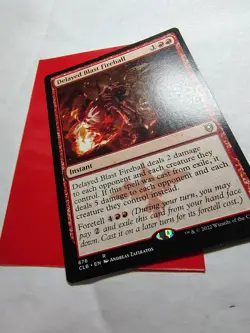 MTG Delayed Blast Fireball Commander Legends Battle NM - Image 1