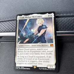 Magic: The Gathering - Final Fantasy - Cloud, Midgar Mercenary 0010 - NM - Image 1