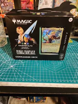 Magic the Gathering Counter Blitz Final Fantasy Tidus Commander Deck Sealed - Image 1