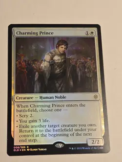 Charming Prince FOIL X1 ELD Throne of Eldraine MTG - Image 1