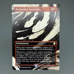 MTG - The Last Agni Kai (Borderless) - Avatar: The Last Airbender NM/M Condition - Image 2