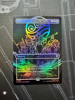 United Front Avatar: The Last Airbender Borderless Foil Mythic Rare - Image 1