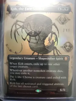 Koh, the Face Stealer ( Foil Borderless ) Avatar: The Last Airbender NM MTG - Image 1