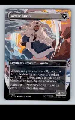 Legend of Kuruk/Avatar Kuruk Double-sided Borderless - MTG Avatar Last Airbender - Image 1
