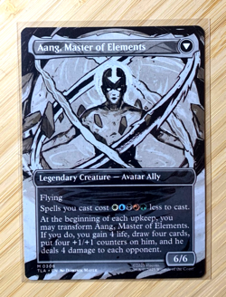 Avatar Aang (Borderless) FANTASTIC Condition- Avatar: The Last Airbender Regular - Image 2