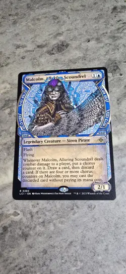 Malcolm, Alluring Scoundrel (Showcase) The Lost Caverns of Ixalan Regular MTG NM - Image 1