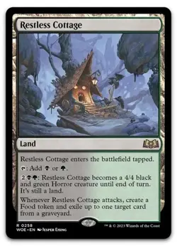Restless Cottage #258 (NM) Wilds of Eldraine WOE Magic MTG - Image 1