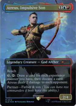 MTG Atreus, Impulsive Son (2212) | NM Foil | Secret Lair God of War {SLD} - Image 2