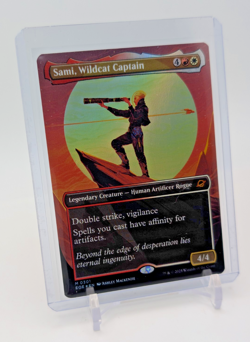 MTG - Sami, Wildcat Captain - FOIL Borderless Rare #301 - Edge of Eternities NM - Image 1