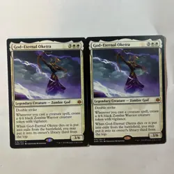 MTG / God-Eternal Oketra X 2 / Nm & Never Played - Image 1